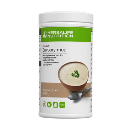 Formula 1 Savoury - Mushroom & Herb (550g canister)