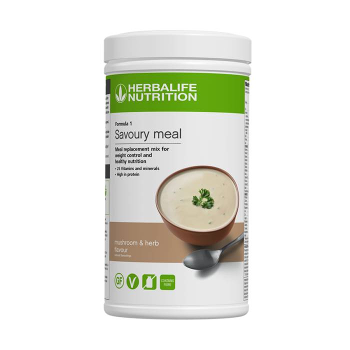 Formula 1 Savoury - Mushroom & Herb (550g canister)