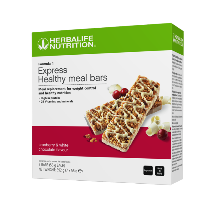Formula 1 Express Bar - Cranberry & White Chocolate Flavour (7 bars per box)