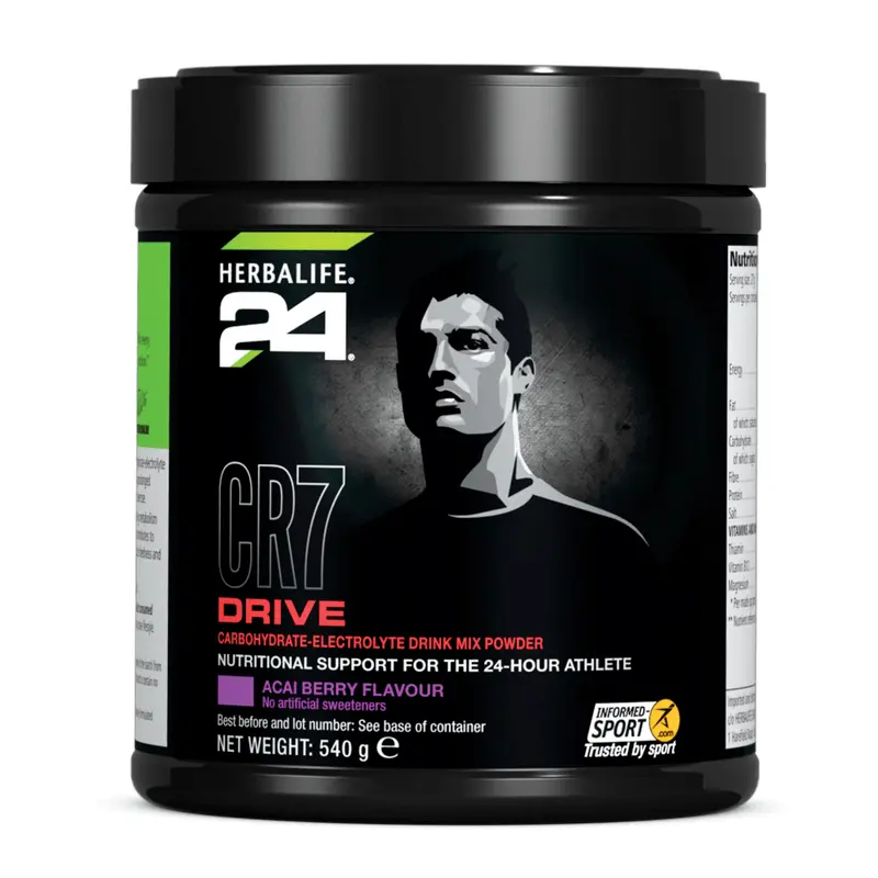 Cr7 drive canister acai berry canister 540g min