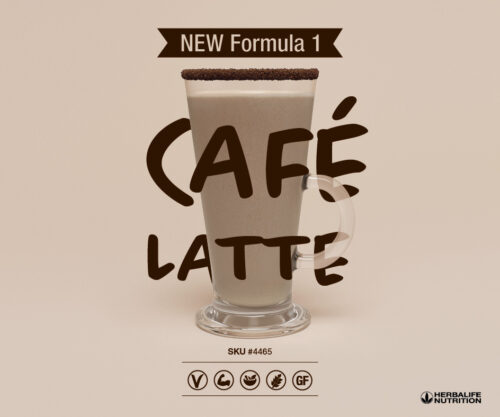 Formula 1 - Café Latte (550g canister)