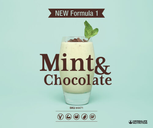 Formula 1 - Mint & Chocolate (550g canister)