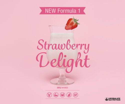 Formula 1 - Strawberry Delight (550g canister)