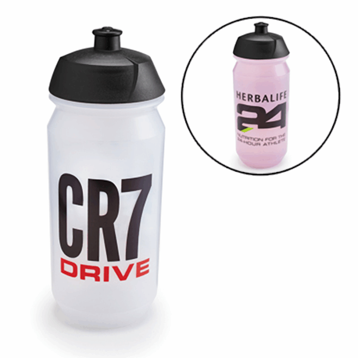 CR7 Drive Sport Water Bottle – Transparent (550ml)