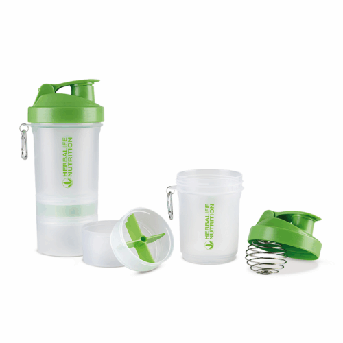 Herbalife Nutrition Super Shaker – Green (2-in-1 Compartment Design)