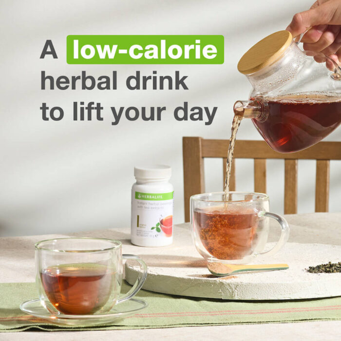 Herbalife Instant Herbal Beverage – Original Flavour (51g Canister) - Image 2
