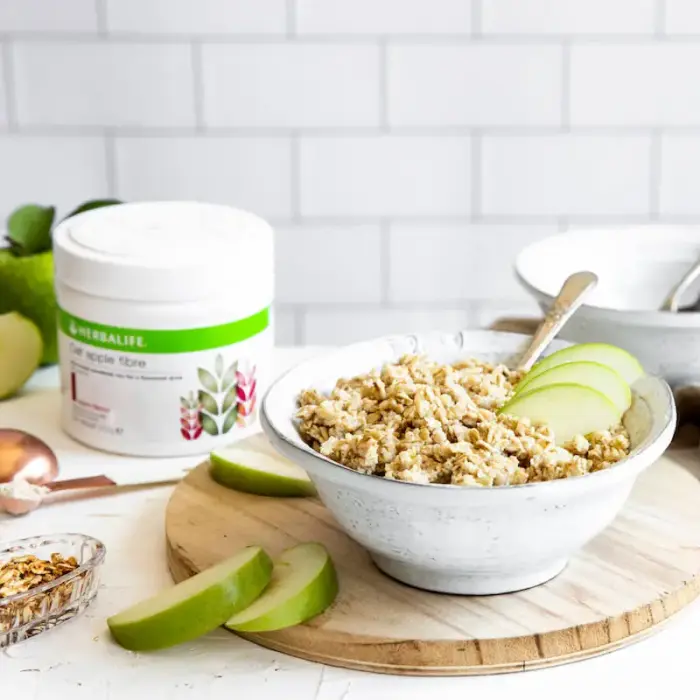 Herbalife Oat Apple Fibre – Unsweetened (30 Servings / 204g) - Image 2