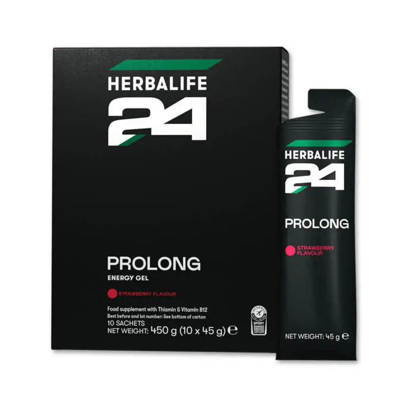 Herbalife prolong energy gels strawberry
