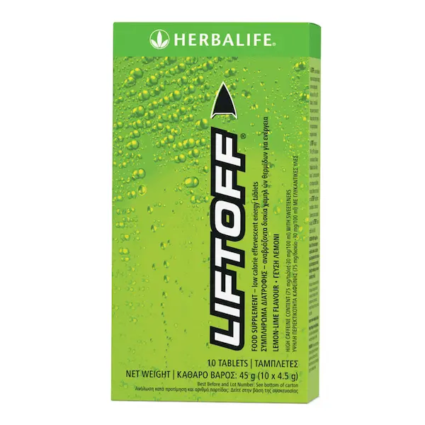 Lift off effervescent energy drink 10 tablets